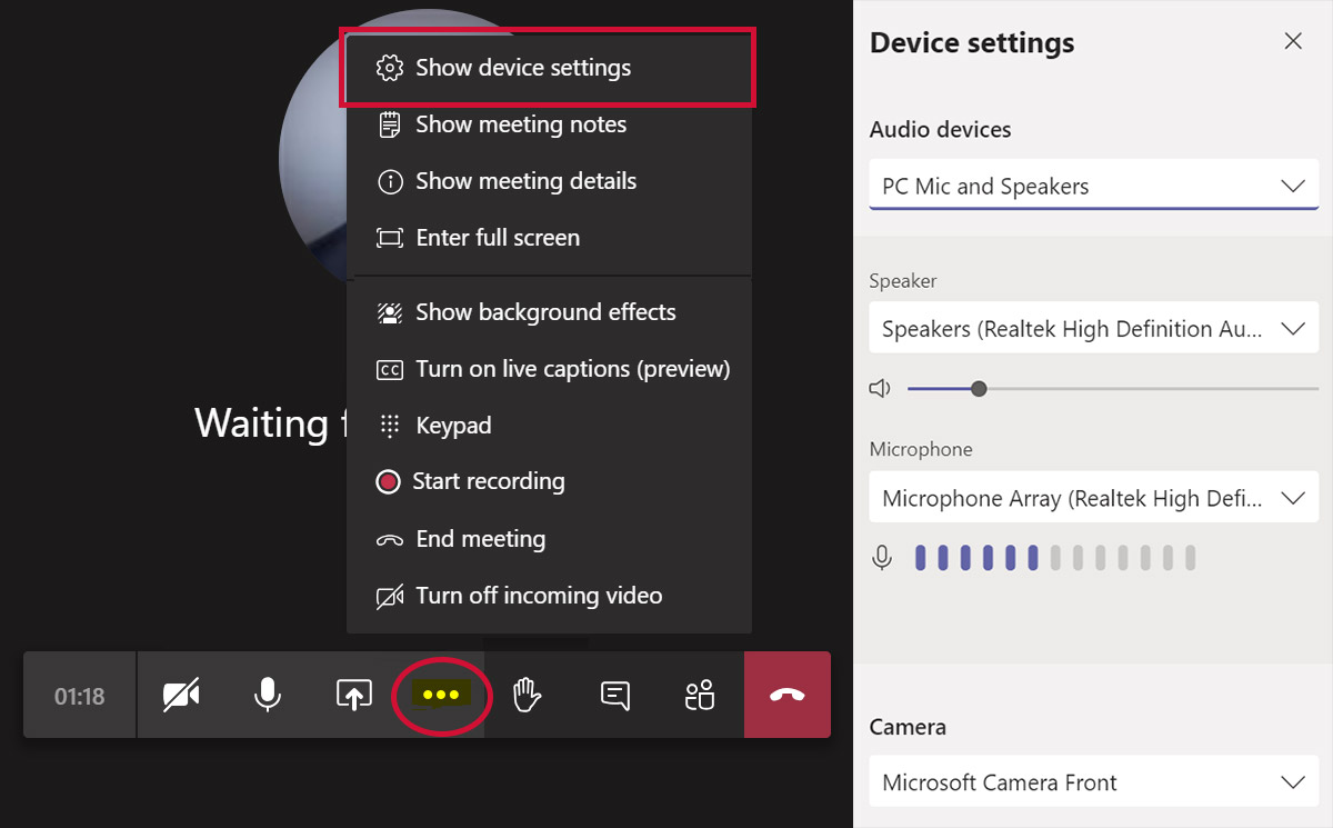 Managing your audio and video settings in Microsoft Teams SoftwareOne