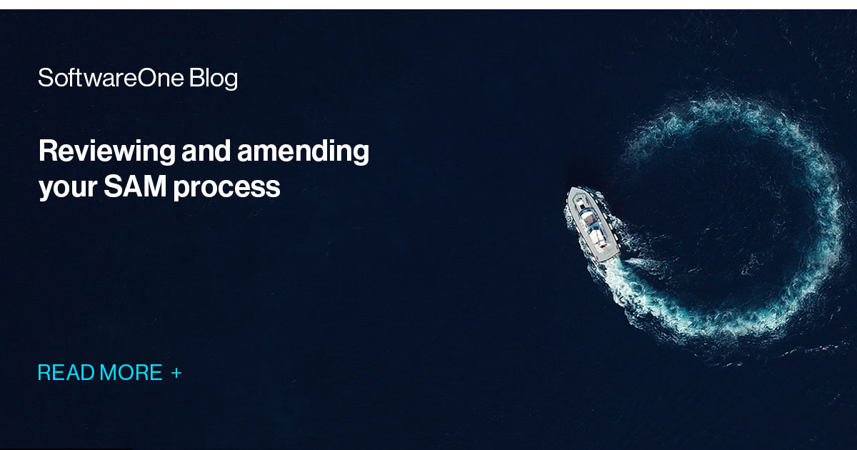 Reviewing and amending your SAM process via a third party | SoftwareOne ...
