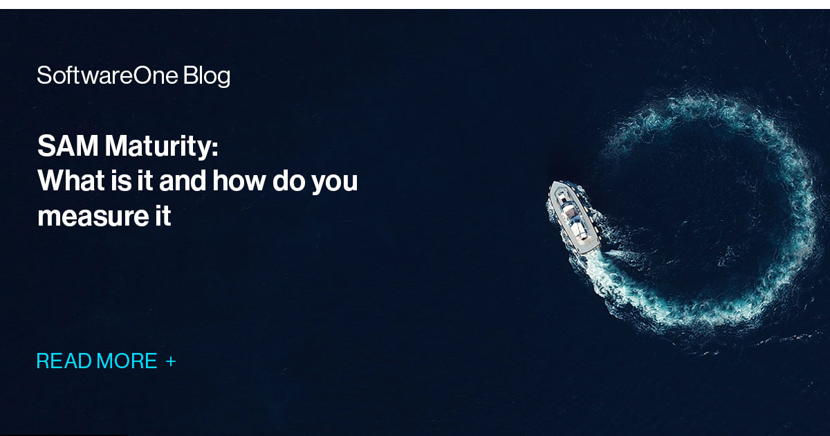 What is SAM maturity and how do you measure it | SoftwareOne Blog