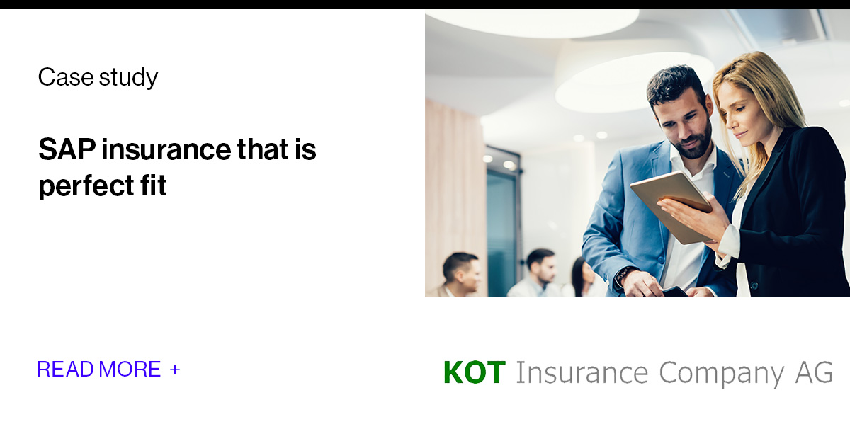 KOT Insurance Company AG moves to the Azure Cloud for increased SAP ...