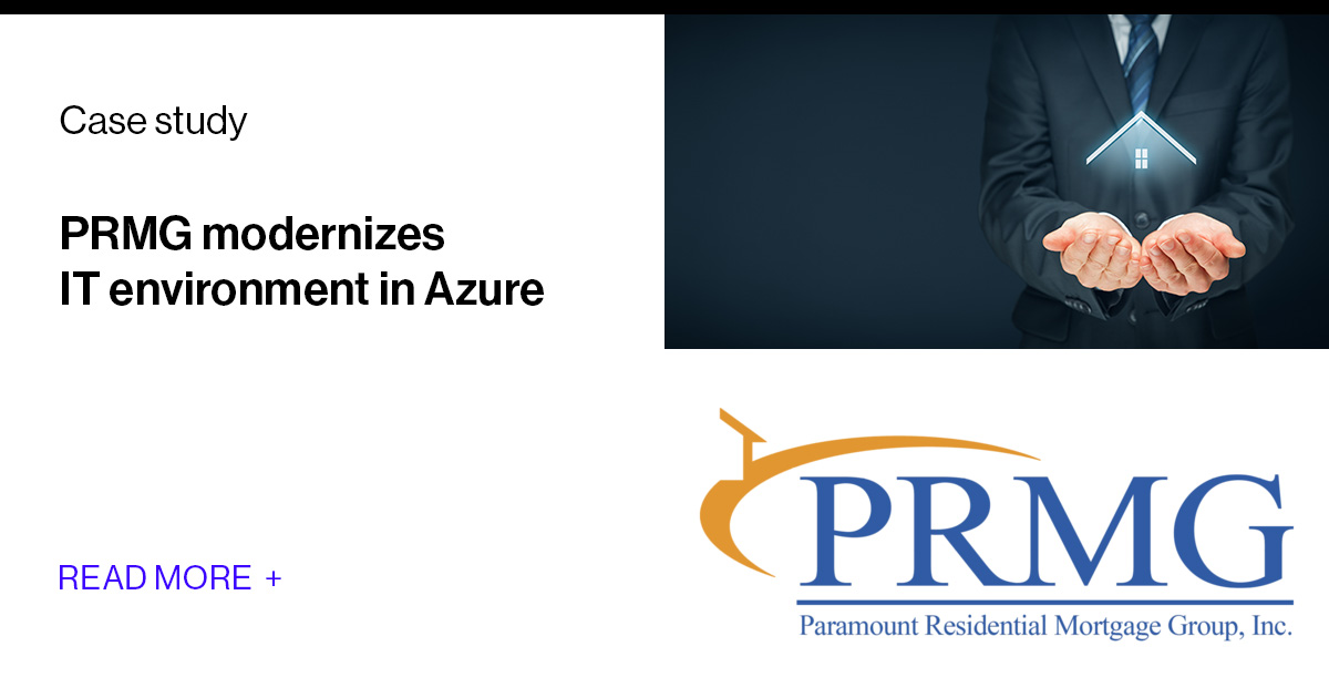 Paramount Mortgage (PRMG) leverages Azure Cloud for cost and