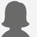 A silhouette of a woman on a white background.