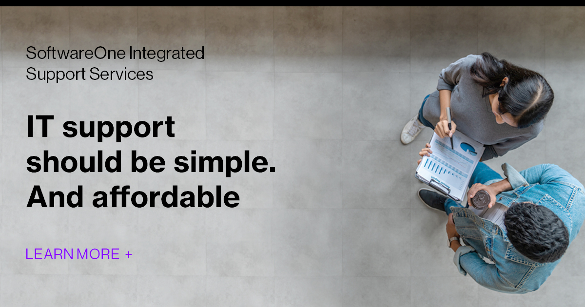 SoftwareOne Integrated Support Services – Simplify your IT Support ...