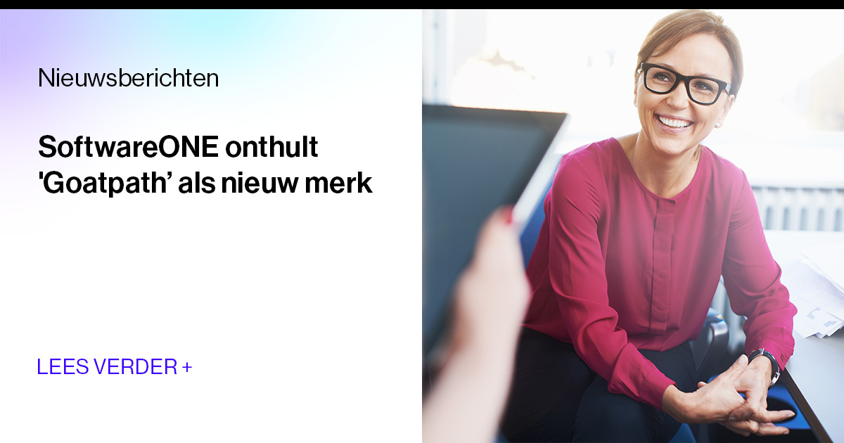 SoftwareONE onthult 'Goatpath’ als nieuw merk