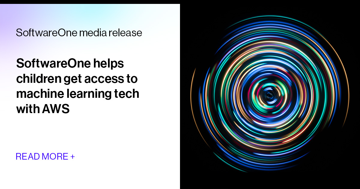 SoftwareOne helps children get access to machine learning tech with AWS ...