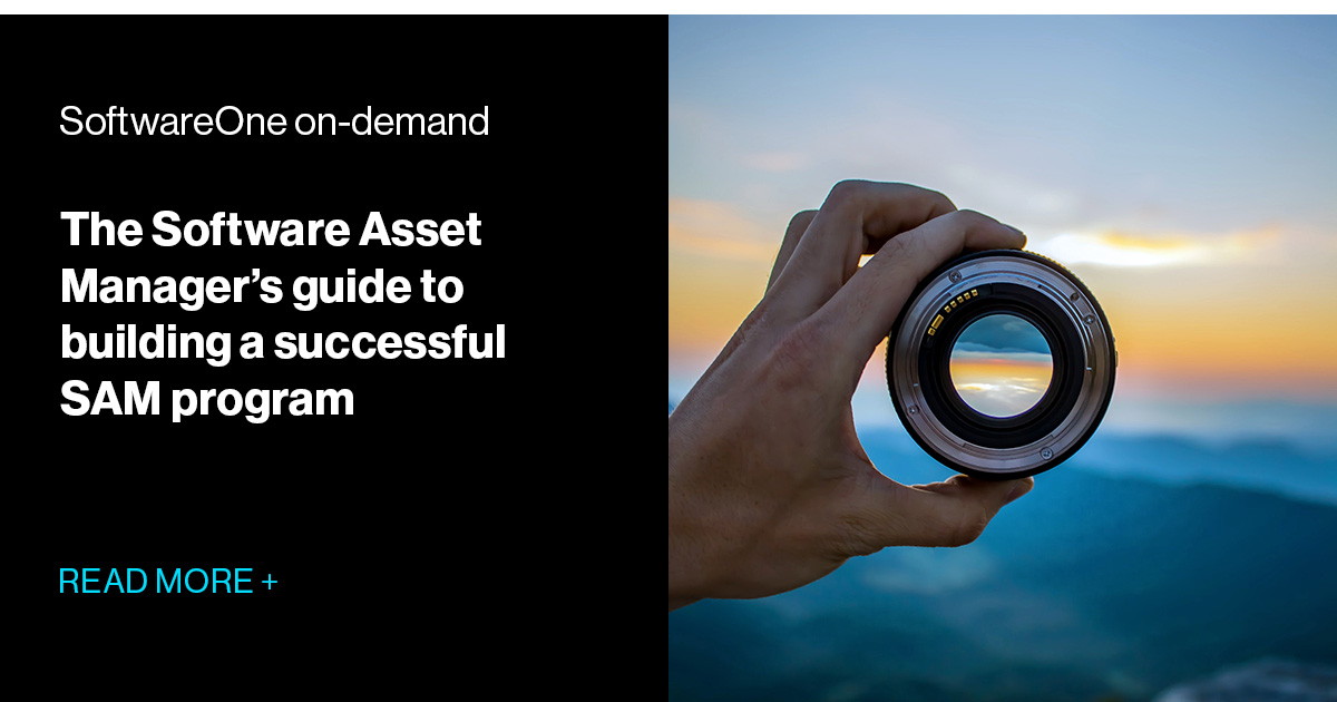 7 steps to a successful SAM program | SoftwareOne on-demand