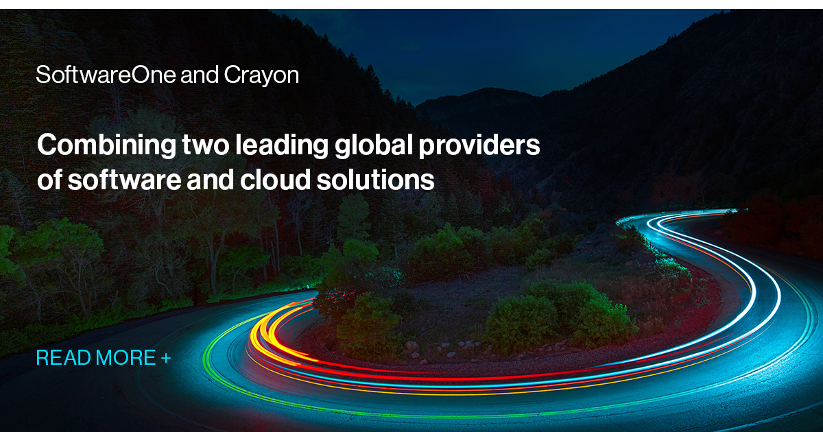 SoftwareOne and Crayon: Combining two leading global providers of ...