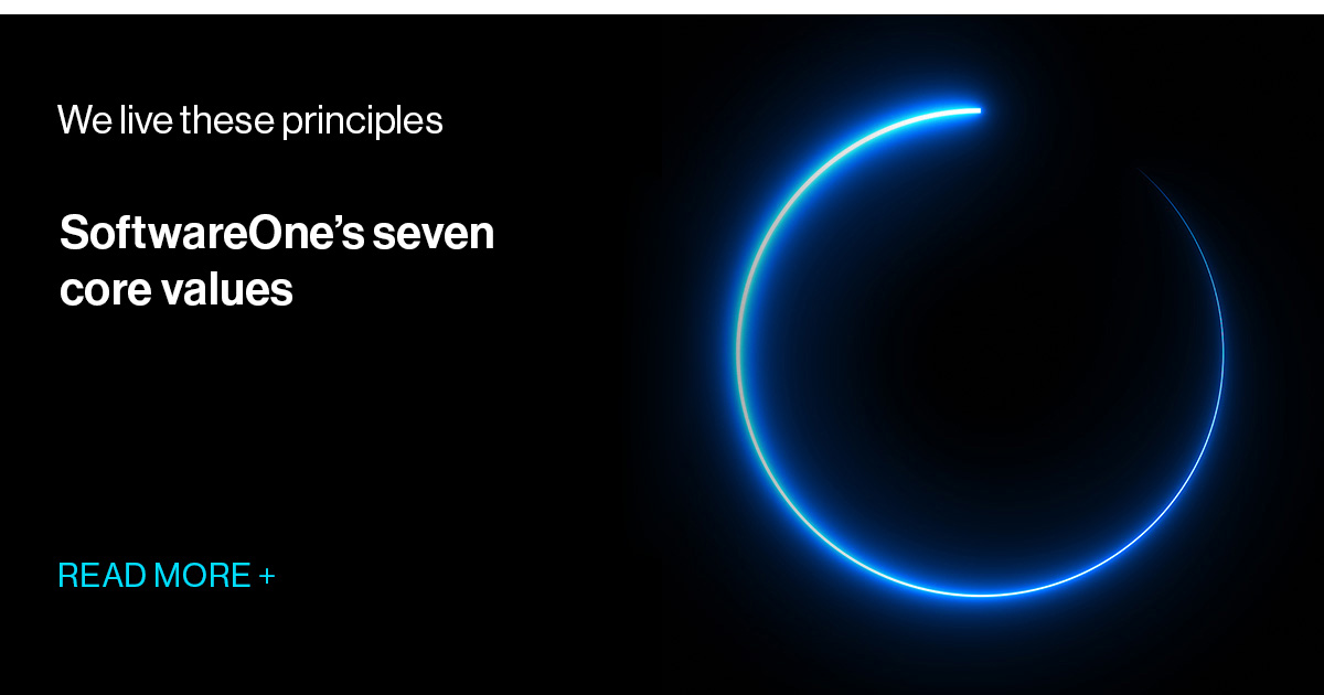 Our 7 core values SoftwareOne